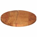 VidaXL Blat do stołu, 110x50x3,8 cm, owalny, lite drewno akacjowe