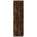 VidaXL Szafa, przydymiony dąb, 80x52x180 cm, materiał drewnopochodny