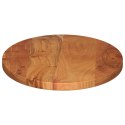 VidaXL Blat do stołu, 100x40x3,8 cm, owalny, lite drewno akacjowe