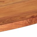 VidaXL Blat do stołu, 100x40x3,8 cm, owalny, lite drewno akacjowe