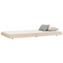 VidaXL Rama łóżka, 80x200 cm, lite drewno sosnowe