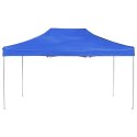 VidaXL Profesjonalny, składany namiot imprezowy, 4,5 x 3 m, niebieski