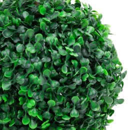 VidaXL Sztuczny bukszpan w formie kul, w doniczce, zielony, 60 cm