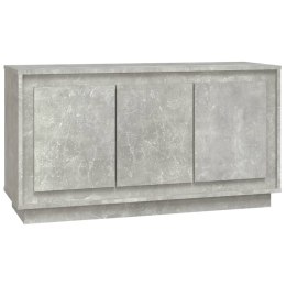 VidaXL Szafka, szarość betonu, 102x35x55 cm, materiał drewnopochodny