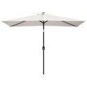VidaXL Prostokątny parasol ogrodowy, biały, 200x300 cm