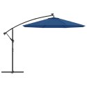 VidaXL Zamienne pokrycie parasola ogrodowego, lazurowe, 350 cm
