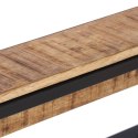 VidaXL Wieszak na ubrania, 87x10x27 cm, surowe drewno mango