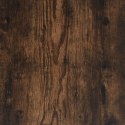 VidaXL Biurko, przydymiony dąb, 100x55x75 cm, materiał drewnopochodny