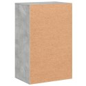 VidaXL Szafka, szarość betonu, 56,5x39x90 cm, materiał drewnopochodny