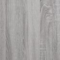 VidaXL Biurko, szary dąb sonoma, 100x55x75 cm, materiał drewnopochodny