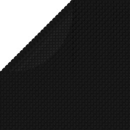 VidaXL Pokrywa na basen, czarna, 488 cm, PE