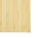VidaXL Parawan, jasny naturalny, 165x600 cm, bambusowy
