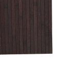 VidaXL Parawan, ciemnobrązowy, 165x800 cm, bambusowy