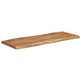 VidaXL Blat do stołu, 100x40x2,5cm, drewno akacjowe, naturalna krawędź