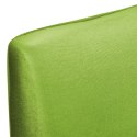 VidaXL Elastyczne pokrowce na krzesła, 4 szt., zielone