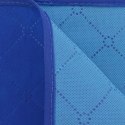 VidaXL Koc piknikowy niebieski i błękitny, 150x200 cm