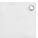VidaXL Parawan balkonowy, biały, 90x400 cm, tkanina Oxford