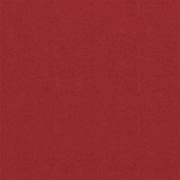 VidaXL Parawan balkonowy, czerwony, 120x400 cm, tkanina Oxford