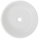VidaXL Umywalka ceramiczna, okrągła 42 x 12 cm, biała