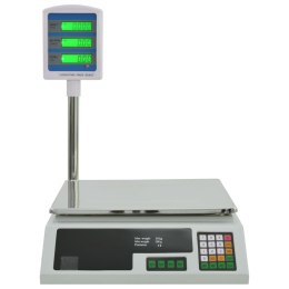 VidaXL Elektroniczna waga z wyświetlaczem LCD, 30 kg