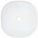 VidaXL Umywalka, 42,5 x 42,5 x 14,5 cm, ceramiczna, biała