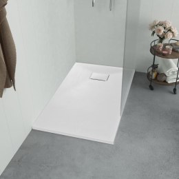 VidaXL Brodzik prysznicowy, SMC, biały, 100 x 80 cm
