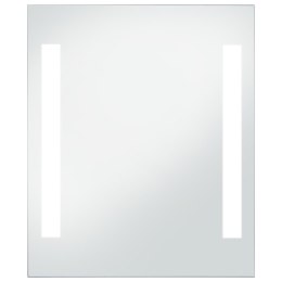 VidaXL Ścienne lustro łazienkowe z LED, 50 x 60 cm
