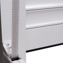VidaXL Roleta zewnętrzna, aluminiowa, 100 x 100 cm, biała