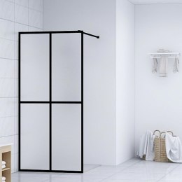 VidaXL Ścianka prysznicowa, mrożone szkło hartowane, 80 x 195 cm