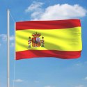 VidaXL Flaga Hiszpanii, 90x150 cm