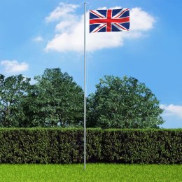 VidaXL Flaga Wielkiej Brytanii, 90x150 cm