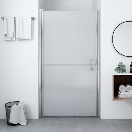 VidaXL Drzwi prysznicowe, mrożone szkło hartowane, 81 x 195 cm