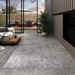 VidaXL Panele podłogowe PVC, 5,02 m², 2 mm, samoprzylepne, betonowe