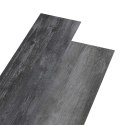 VidaXL Panele podłogowe PVC 5,26 m², 2 mm, błyszczący szary, bez kleju