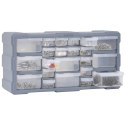 VidaXL Organizer z 22 szufladkami, 49x16x25,5 cm