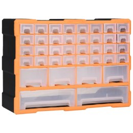 VidaXL Organizer z 40 szufladkami, 52x16x37,5 cm