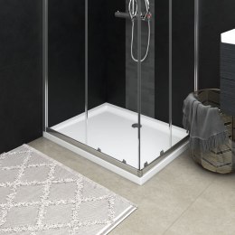 VidaXL Brodzik prysznicowy, prostokątny, ABS, 80x100 cm