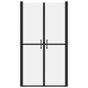 VidaXL Drzwi prysznicowe, szkło mrożone, ESG, (88-91)x190 cm