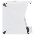 VidaXL Składany lightbox studyjny z LED, 40x34x37 cm, plastik, biały
