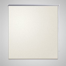 Roleta okienna zaciemniająca ciemna biel 120 x 175 cm