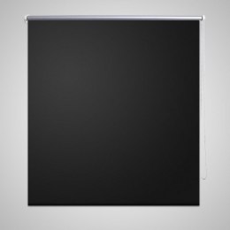 Roleta okienna zaciemniająca czarna 120 x 175 cm