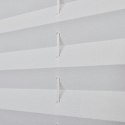 Roleta plisowana, biała (90x100 cm)