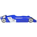 VidaXL Łóżko dziecięce w kształcie samochodu, 90x200 cm, niebieski