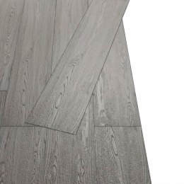 VidaXL Samoprzylepne panele podłogowe PVC, 5,02 m², 2 mm, ciemnoszare