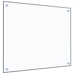 VidaXL Panel ochronny do kuchni, przezroczysty, 70x60 cm, szkło
