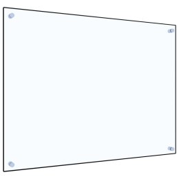 VidaXL Panel ochronny do kuchni, przezroczysty, 80x60 cm, szkło