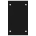 VidaXL Stojak na drewno opałowe, czarny, 40x35x60 cm, szklany