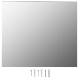 VidaXL Lustro ścienne bez ramy, 70x50 cm, szkło