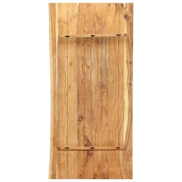 VidaXL Blat łazienkowy, lite drewno akacjowe, 114x52x2,5 cm