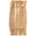 VidaXL Blat, lite drewno akacjowe, 118x(50-60)x2,5 cm